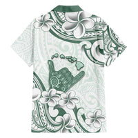 Aloha Hawaii Shaka Hawaiian Shirt Hang Loose Mint Version DT05 - Polynesian Pride