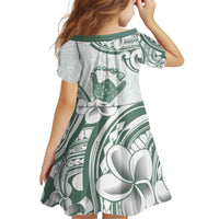 Aloha Hawaii Shaka Kid Short Sleeve Dress Hang Loose Mint Version DT05 - Polynesian Pride