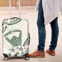 Aloha Hawaii Shaka Luggage Cover Hang Loose Mint Version DT05 Mint - Polynesian Pride