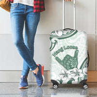 Aloha Hawaii Shaka Luggage Cover Hang Loose Mint Version DT05 - Polynesian Pride