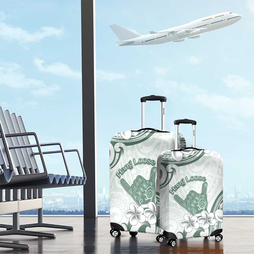 Aloha Hawaii Shaka Luggage Cover Hang Loose Mint Version DT05 - Polynesian Pride
