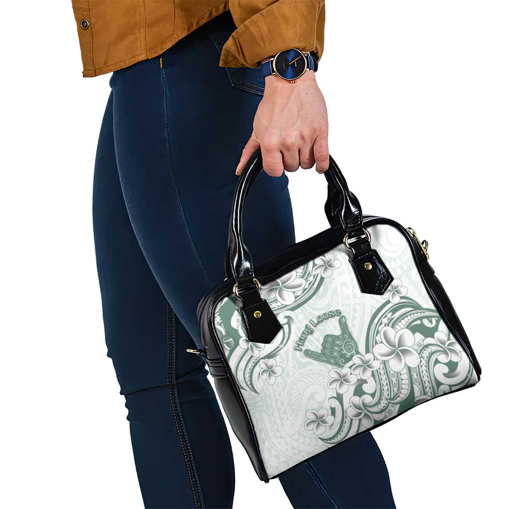 Aloha Hawaii Shaka Shoulder Handbag Hang Loose Mint Version DT05 - Polynesian Pride