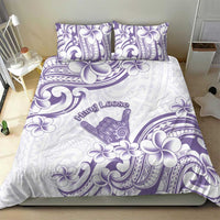 Aloha Hawaii Shaka Bedding Set Hang Loose Purple Version DT05 - Polynesian Pride