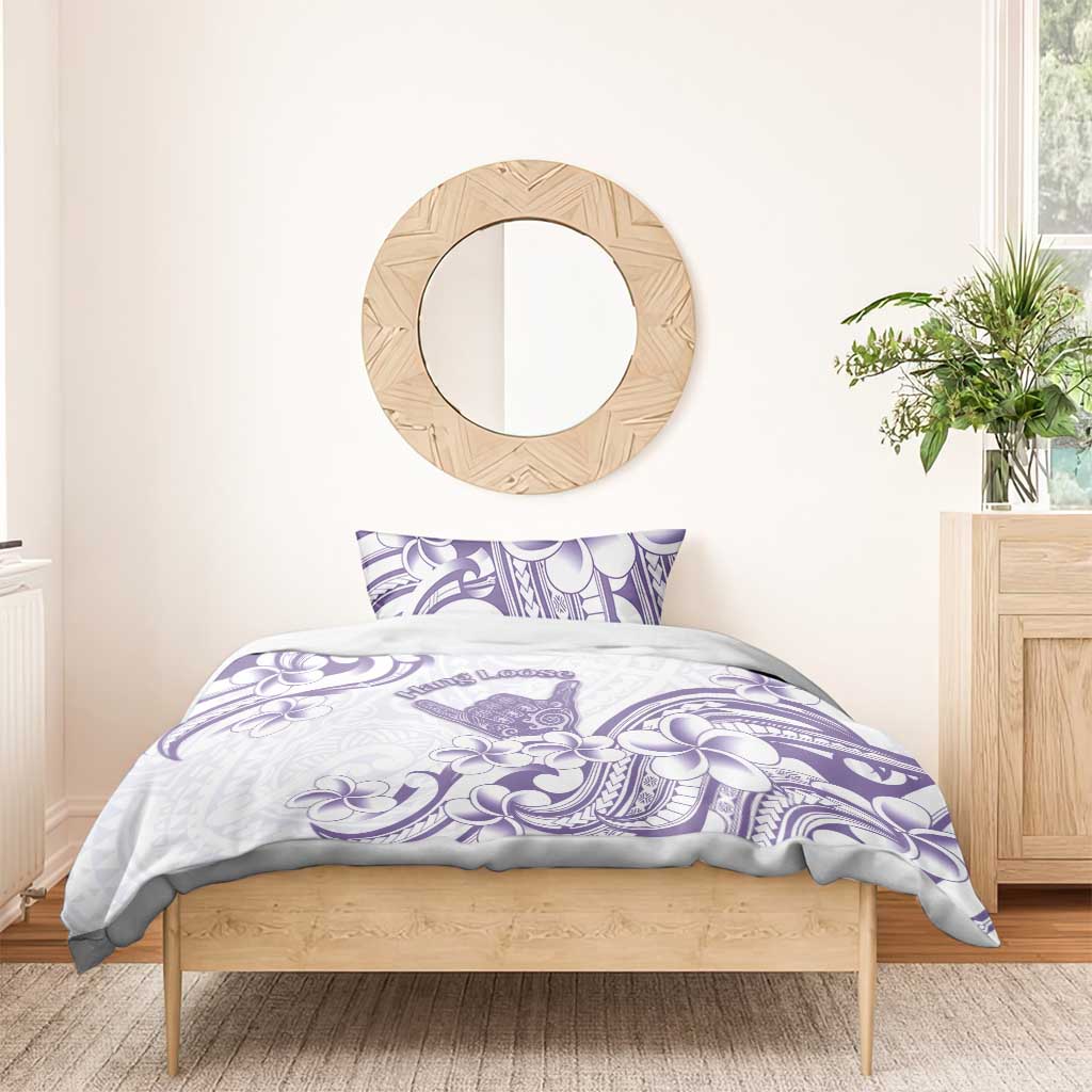 Aloha Hawaii Shaka Bedding Set Hang Loose Purple Version DT05 - Polynesian Pride