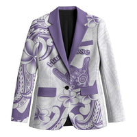 Aloha Hawaii Shaka Blazer Hang Loose Purple Version DT05 Unisex Purple - Polynesian Pride