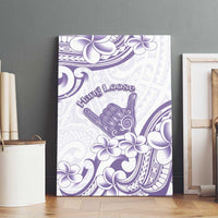 Aloha Hawaii Shaka Canvas Wall Art Hang Loose Purple Version DT05 - Polynesian Pride
