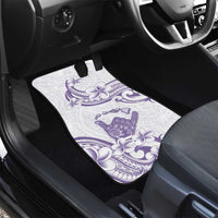 Aloha Hawaii Shaka Car Mats Hang Loose Purple Version DT05 - Polynesian Pride