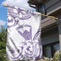 Aloha Hawaii Shaka Garden Flag Hang Loose Purple Version DT05 - Polynesian Pride