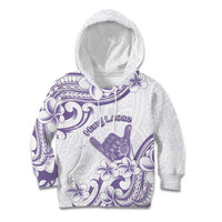 Aloha Hawaii Shaka Kid Hoodie Hang Loose Purple Version DT05 Hoodie Purple - Polynesian Pride