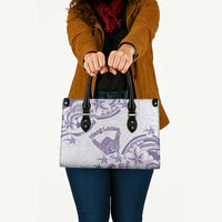 Aloha Hawaii Shaka Leather Bag Hang Loose Purple Version DT05 - Polynesian Pride