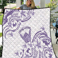 Aloha Hawaii Shaka Quilt Hang Loose Purple Version DT05 Purple - Polynesian Pride