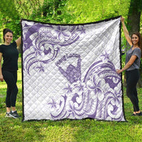 Aloha Hawaii Shaka Quilt Hang Loose Purple Version DT05 - Polynesian Pride