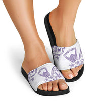 Aloha Hawaii Shaka Slide Sandals Hang Loose Purple Version DT05 - Polynesian Pride
