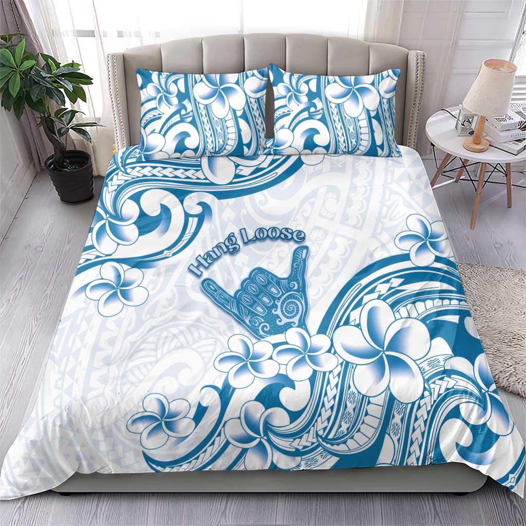 Aloha Hawaii Shaka Bedding Set Hang Loose Blue Version DT05 - Polynesian Pride