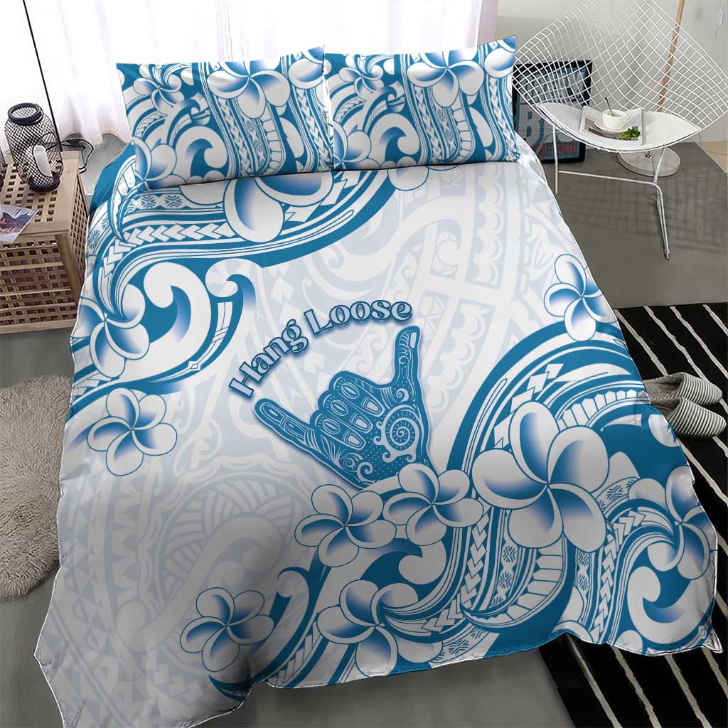Aloha Hawaii Shaka Bedding Set Hang Loose Blue Version DT05 - Polynesian Pride