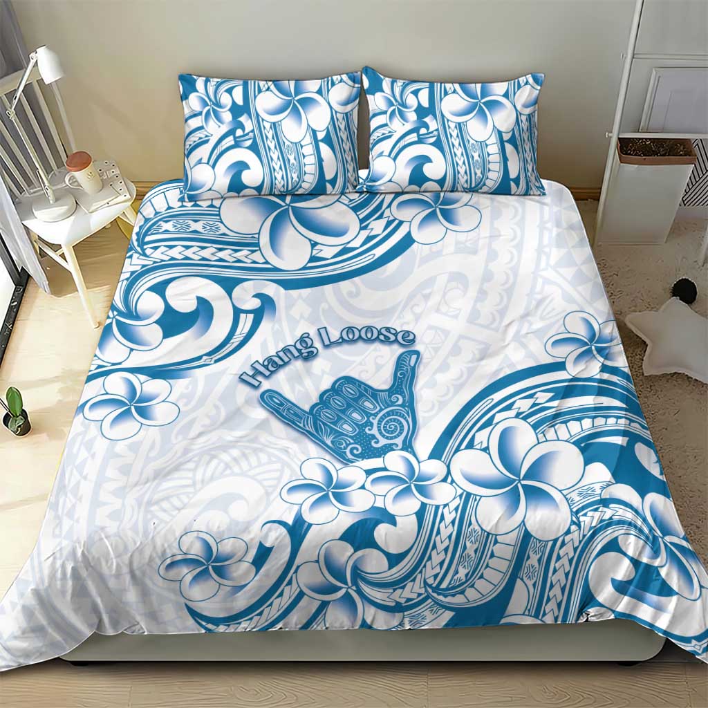 Aloha Hawaii Shaka Bedding Set Hang Loose Blue Version DT05 - Polynesian Pride