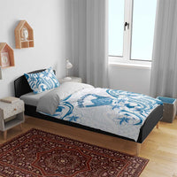 Aloha Hawaii Shaka Bedding Set Hang Loose Blue Version DT05 - Polynesian Pride