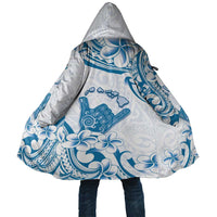 Aloha Hawaii Shaka Cloak Hang Loose Blue Version DT05 Unisex Blue - Polynesian Pride