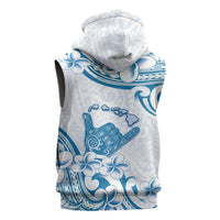Aloha Hawaii Shaka Sleeveless Hoodie Hang Loose Blue Version DT05 - Polynesian Pride