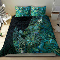 New Zealand Dart Bedding Set Maori Fern With Paua Shell DT05 - Polynesian Pride