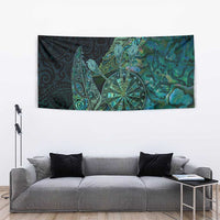 New Zealand Dart Tapestry Maori Fern With Paua Shell DT05 - Polynesian Pride