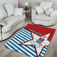 West Papua Morning Star Area Rug One People One Soul DT05 - Polynesian Pride
