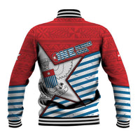 West Papua Morning Star Baseball Jacket One People One Soul DT05 - Polynesian Pride