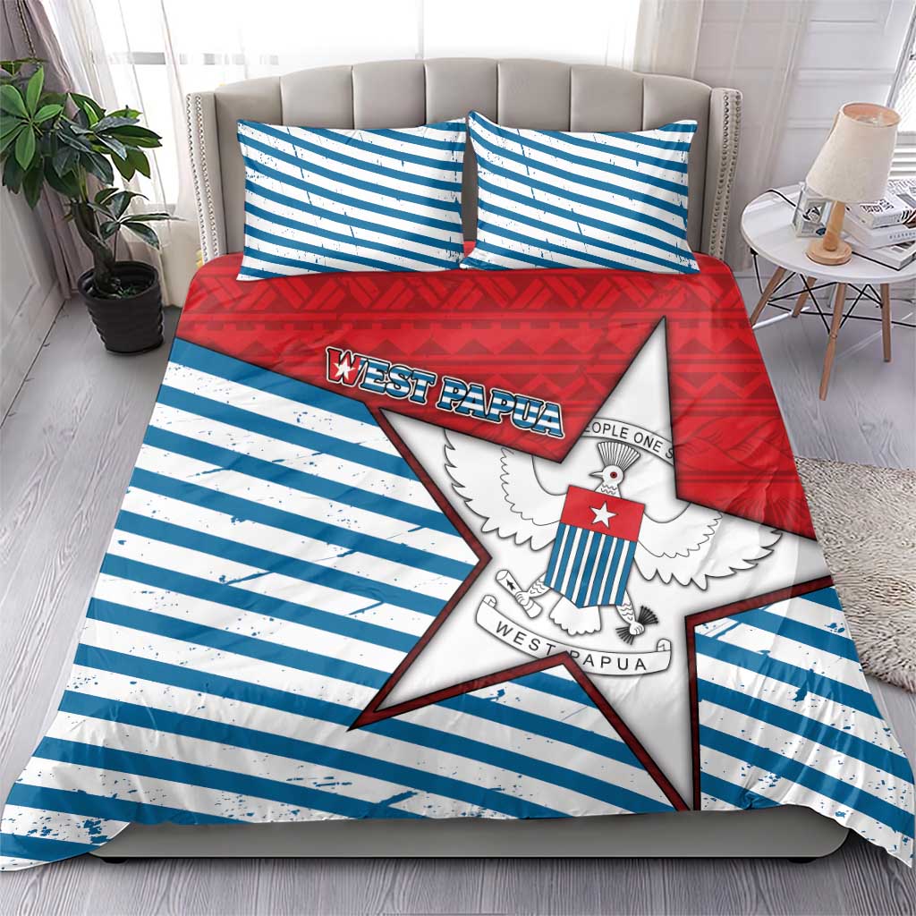 West Papua Morning Star Bedding Set One People One Soul DT05 - Polynesian Pride