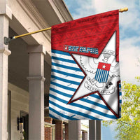 West Papua Morning Star Garden Flag One People One Soul DT05 House Flag Red - Polynesian Pride
