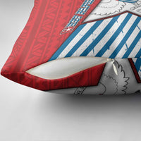 West Papua Morning Star Pillow Cover One People One Soul DT05 - Polynesian Pride