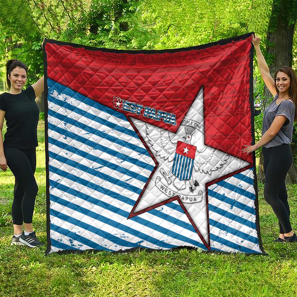 West Papua Morning Star Quilt One People One Soul DT05 - Polynesian Pride