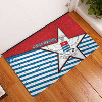 West Papua Morning Star Rubber Doormat One People One Soul DT05 - Polynesian Pride