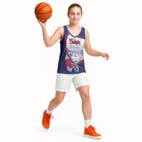 Personalised Falefa Samoa Village Basketball Jersey Valley Polynesian Tribal Hibiscus Floral DT05 - Polynesian Pride
