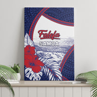 Falefa Samoa Village Canvas Wall Art Valley Polynesian Tribal Hibiscus Floral DT05 - Polynesian Pride