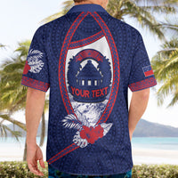 Personalised Falefa Samoa Village Hawaiian Shirt Valley Polynesian Tribal Hibiscus Floral DT05 - Polynesian Pride