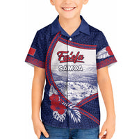 Personalised Falefa Samoa Village Hawaiian Shirt Valley Polynesian Tribal Hibiscus Floral DT05 - Polynesian Pride