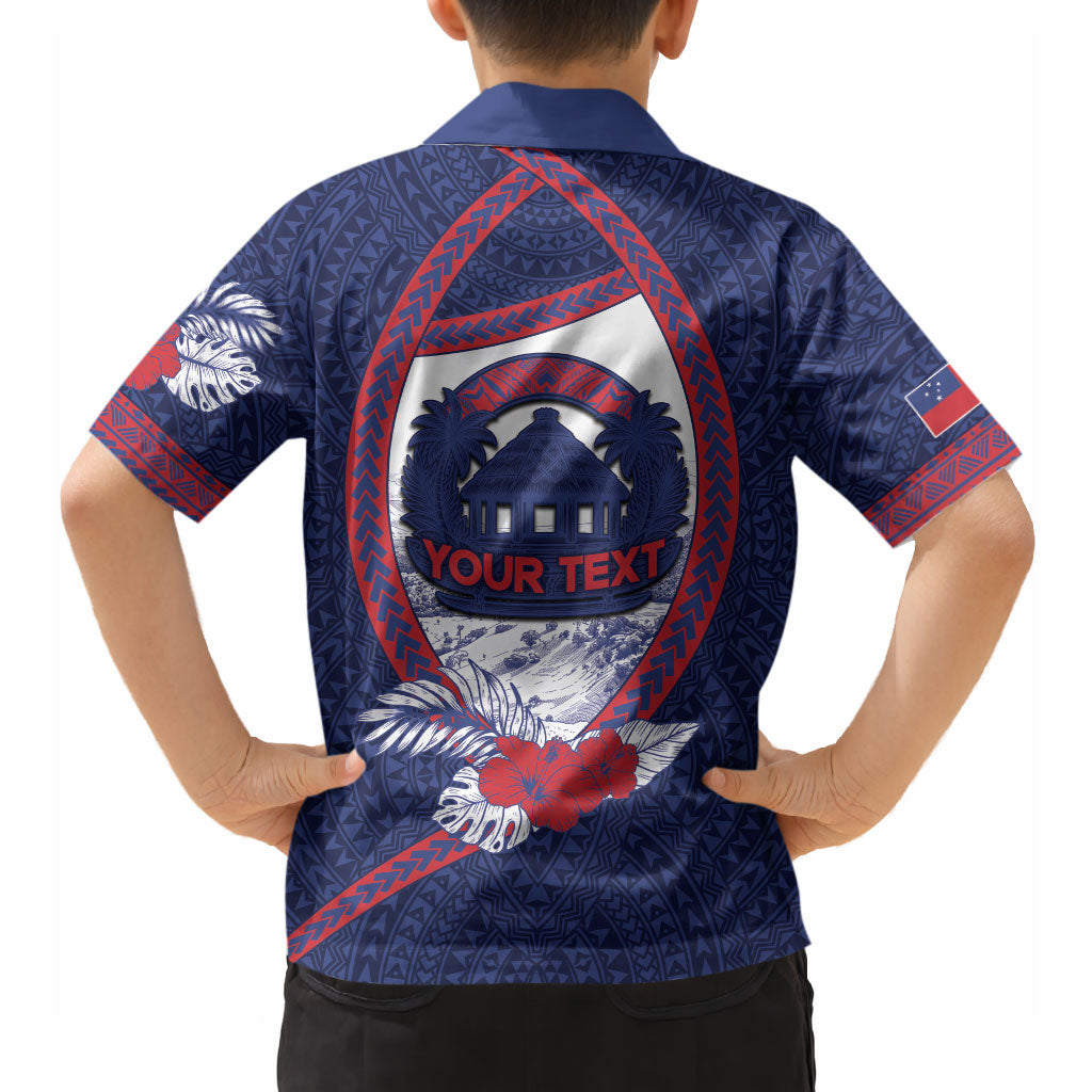 Personalised Falefa Samoa Village Hawaiian Shirt Valley Polynesian Tribal Hibiscus Floral DT05 - Polynesian Pride