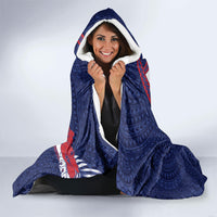Falefa Samoa Village Hooded Blanket Valley Polynesian Tribal Hibiscus Floral DT05 - Polynesian Pride
