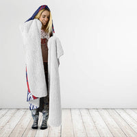 Falefa Samoa Village Hooded Blanket Valley Polynesian Tribal Hibiscus Floral DT05 - Polynesian Pride