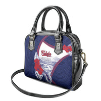 Falefa Samoa Village Shoulder Handbag Valley Polynesian Tribal Hibiscus Floral DT05 - Polynesian Pride