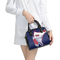 Falefa Samoa Village Shoulder Handbag Valley Polynesian Tribal Hibiscus Floral DT05 - Polynesian Pride