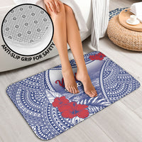 Vaitele Samoa Village Bathroom Set Falefa Valley Polynesian Tribal Hibiscus Floral DT05 - Polynesian Pride