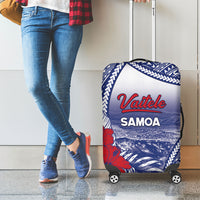 Vaitele Samoa Village Luggage Cover Falefa Valley Polynesian Tribal Hibiscus Floral DT05 - Polynesian Pride