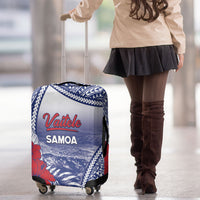 Vaitele Samoa Village Luggage Cover Falefa Valley Polynesian Tribal Hibiscus Floral DT05 - Polynesian Pride