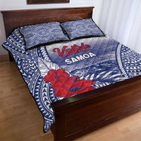 Vaitele Samoa Village Quilt Bed Set Falefa Valley Polynesian Tribal Hibiscus Floral DT05 - Polynesian Pride
