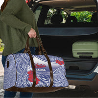 Vaitele Samoa Village Travel Bag Falefa Valley Polynesian Tribal Hibiscus Floral DT05 - Polynesian Pride