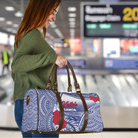 Vaitele Samoa Village Travel Bag Falefa Valley Polynesian Tribal Hibiscus Floral DT05 - Polynesian Pride
