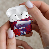 Faleula Samoa Village AirPods Case Falefa Valley Polynesian Tribal Hibiscus Floral DT05 - Polynesian Pride