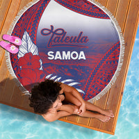 Faleula Samoa Village Beach Blanket Falefa Valley Polynesian Tribal Hibiscus Floral DT05 - Polynesian Pride