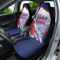 Vailele Samoa Village Car Seat Cover Map Polynesian Tribal Hibiscus Floral DT05 - Polynesian Pride